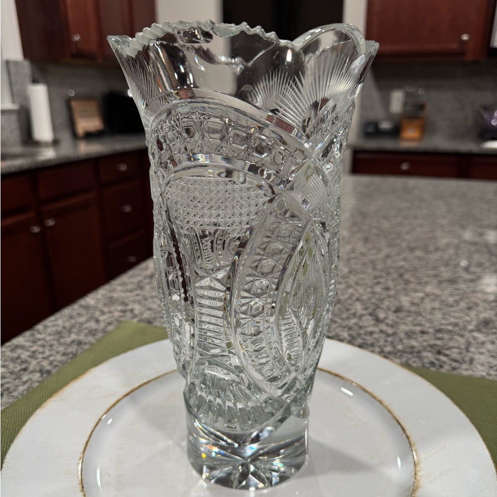 Clear Glass Vase